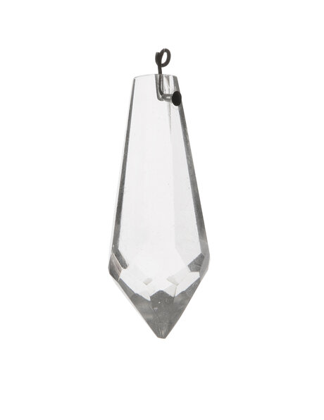 Glass pendant for chandelier
