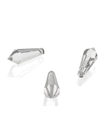 Pendel, glas, sierkraal, 3.8 cm