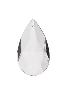 Small Rough Glass Drop, Chandelier