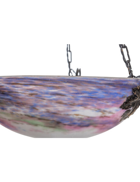 Franse hanglamp, gesigneerd