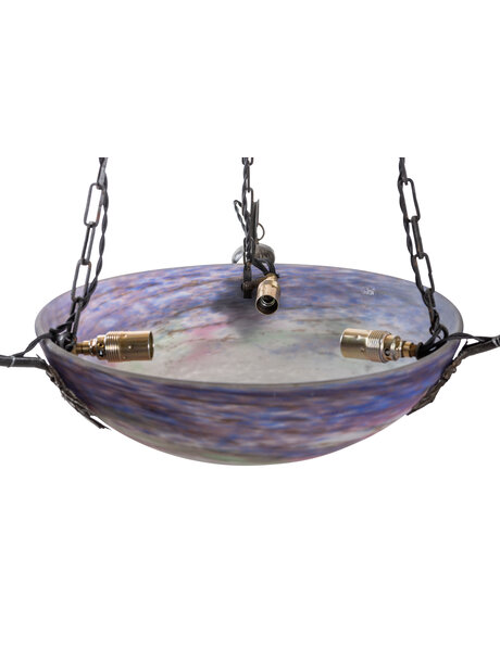 Franse hanglamp, gesigneerd