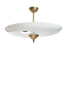 Speels Glazen Plafondlamp, 'Kijk Gaatje'