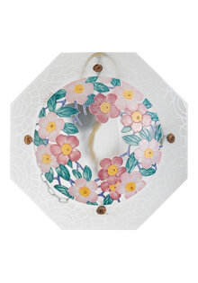 Glass Flower Bowl, Hanging Lamp, ca. 1930