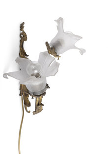 Barok Wandlamp, Gekruld Armatuur, Jaren 30