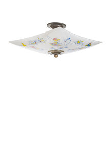 Vintage Kinderlamp, Sprookjes Bos