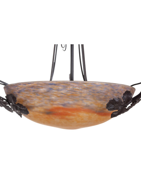 Croismare hanglamp, gesigneerd, jaren 30