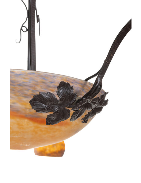 Croismare hanglamp, gesigneerd, jaren 30