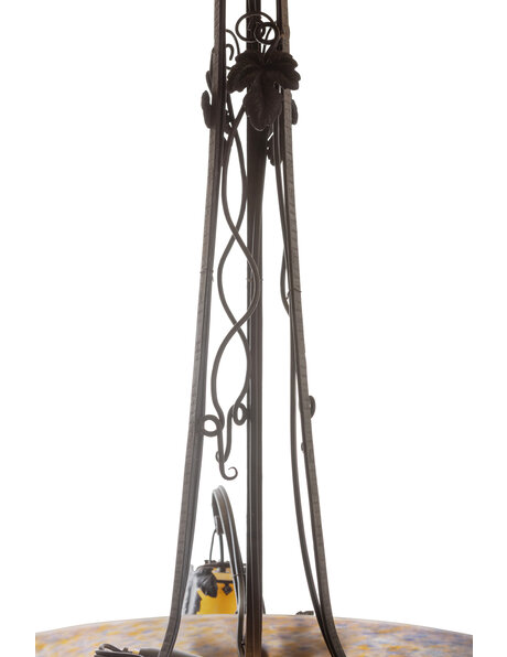 Croismare hanglamp, gesigneerd, jaren 30