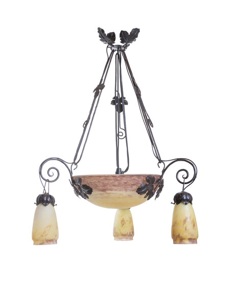 Stylish hanging lamp from the 1930s