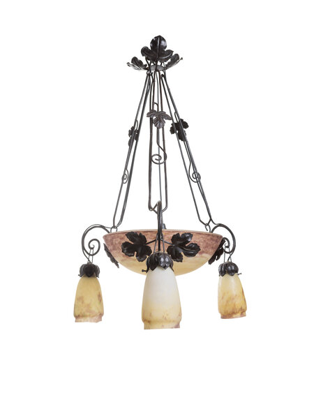 Stijlvolle hanglamp uit de jaren 30