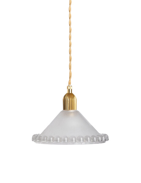 Kleine Art Deco hanglamp, jaren 30