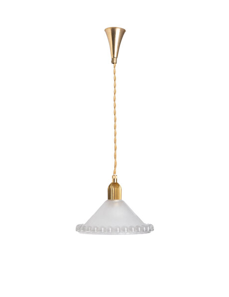 Small Art Deco hanging lamp, 1930s