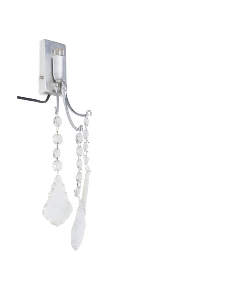 Kleine wandlamp, met glazen kralen