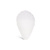 Frosted glass lampshade, shell-shaped