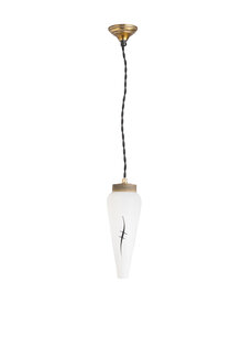 Kleine Witte Hanglamp, Zwarte Golf