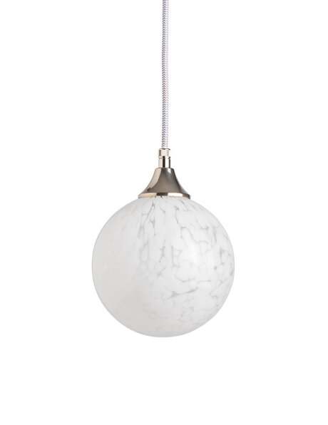 Venetian glass ball on a cord, mood lighting