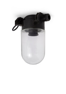 Industriële Plafondlamp, Bakeliet Voet