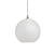 Small hanging lamp, frosted glass ball, open at the bottom