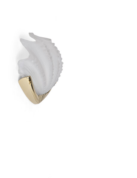 Old wall lamp, Art Deco Shell