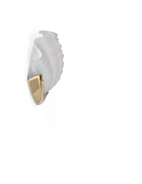 Matglazen wandlamp, Art Deco, Jaren 30