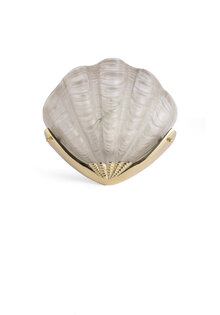 Mat Glazen  Art Deco Wandschelp