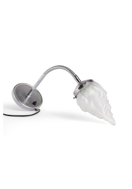 Vintage Wall Lamp, Flame on Bendable Arm