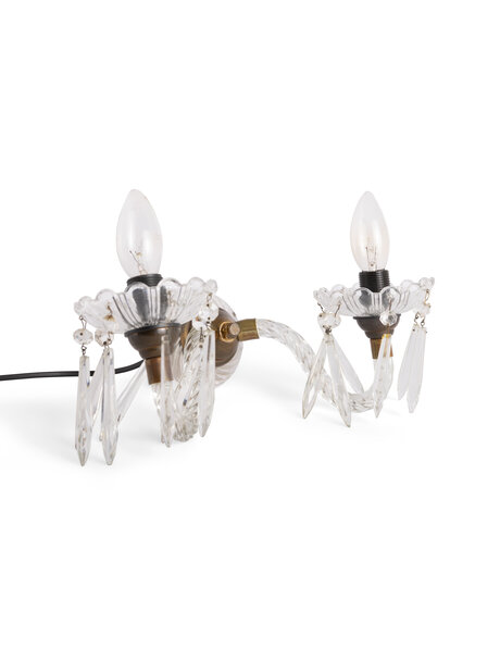 Wandlamp met Venetiaans Glazen Armen