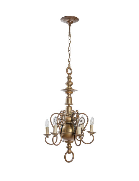 1940s chandelier, 6 arms