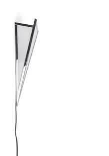 Art Deco Wandlamp, Glazen Driehoek, Jaren