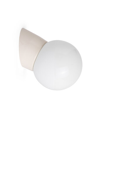 Vintage Wall Lamp, Peeping Tom, White