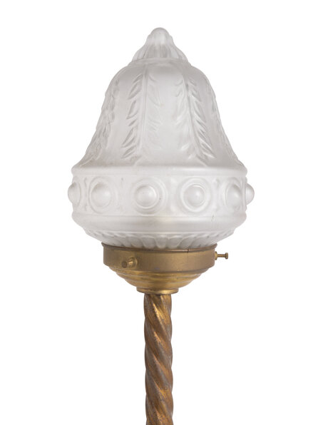 Old table lamp, stylish model, 1930s