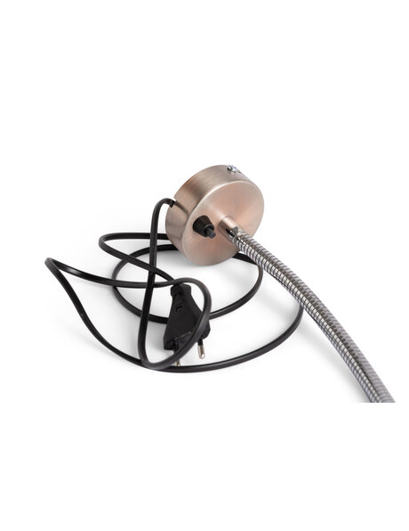 Old wall lamp, chrome and frosted glass