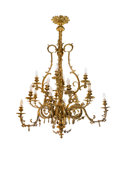 Very Large Antique Chandelier, French and very Classic