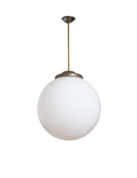 Pendel lamp, school lamp aan stang