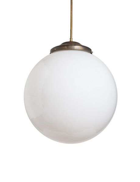 Pendel lamp, school lamp aan stang