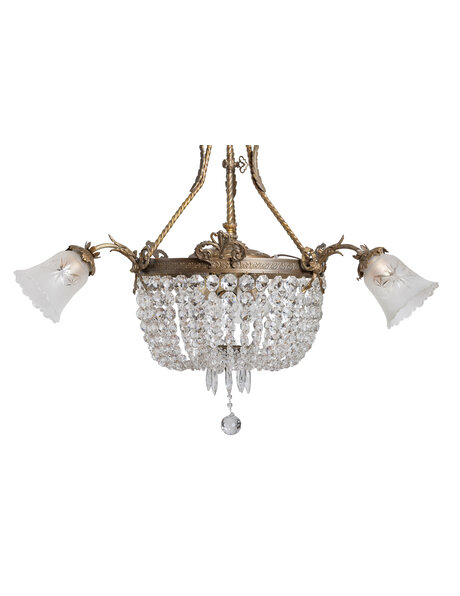 Stijlvolle kroonluchter, jaren 30