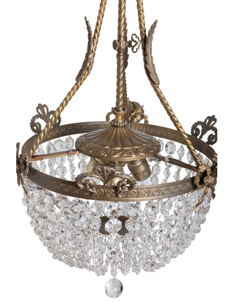 Stijlvolle kroonluchter, jaren 30