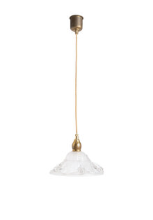 Small Art Deco Hanging Lamp, Flying Birds