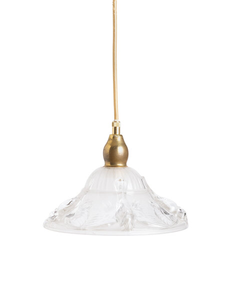 Small hanging lamp, 1930s, birds