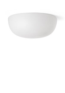 Witte Plafondlamp, Only Glass, Keukenlamp