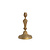 Antique candlestick, classic, brass
