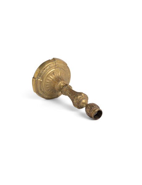 Antique candlestick, classic, brass
