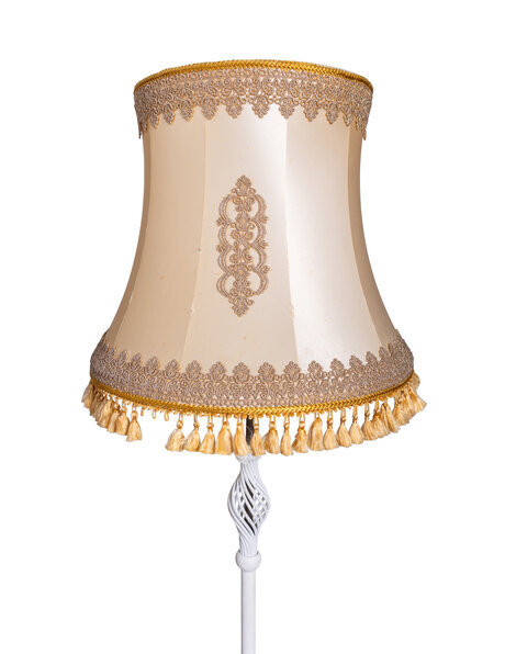 Vintage vloerlamp, uitschuifbaar