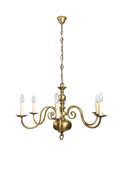 Goud Koperen Bolkroon, 6 Armen, Jaren 40-50