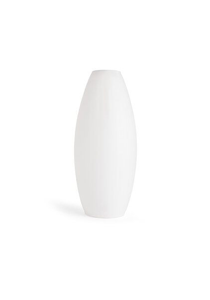 Glass Lampshade, Matte White Glass Cylinder, Vintage