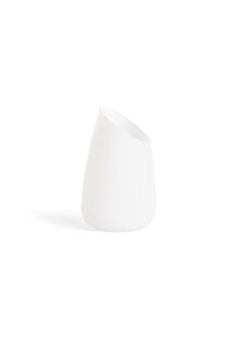 Glass Lampshade, White Tulip