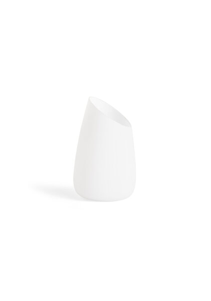 Glass Lampshade, White Tulip