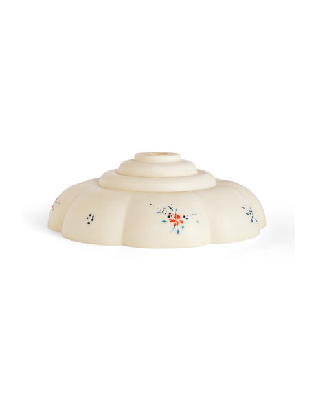 Cheerful lampshade with flowers