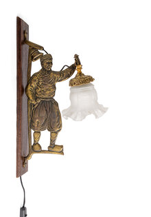 Robuuste Wandlamp, Bij-Lichten, Jaren 60