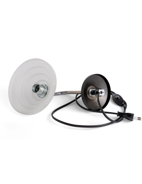 Matt glass wall lamp, bedside lamp